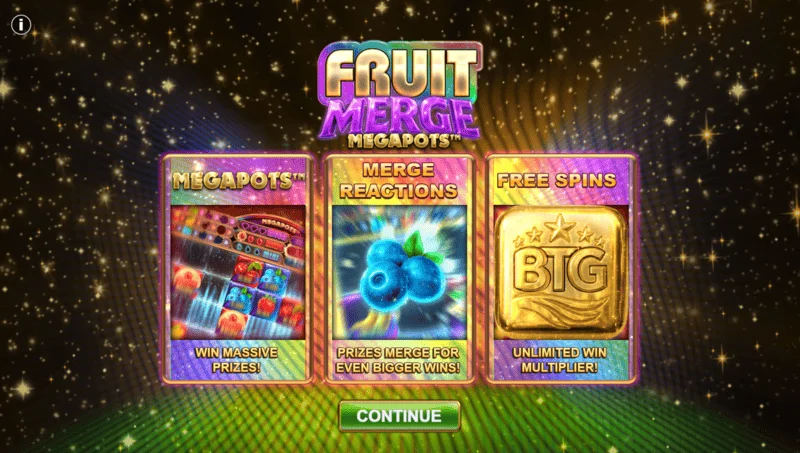 Fruit Merge Megapots - Megapot Coin ile Bonus Oyunu