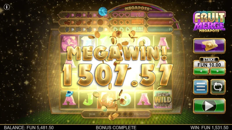 Fruit Merge Megapots - Turda Büyük Kazanç